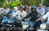 Bike borne activists protest against Yettinahole project